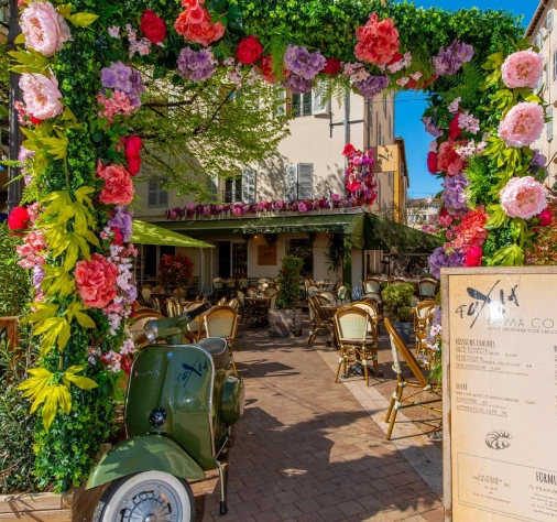 Agence M Com Marseille Fuxia Marseille Restaurant Epicerie Trattoria Italienne vue terrasse carte menu